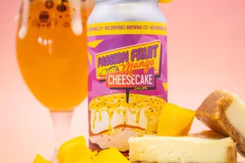 Weldwerks Passionfruit Mango Cheesecake