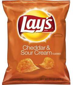 Lay's Potato Chips Cheddar and Sour Cream