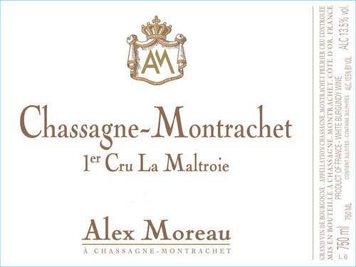 Alex Moreau Chassagne-Montrachet 1er Cru La Maltroie