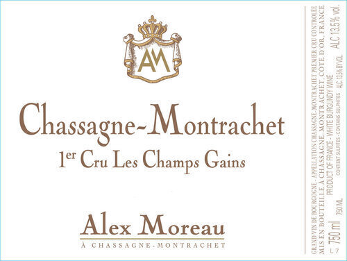 Alex Moreau Chassagne-Montrachet 1er Cru Les Champ Gains