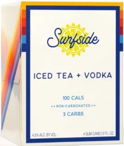 Surfside Iced Tea Vodka 4pk 12oz Can