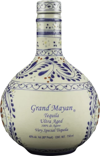 Grand Mayan Tequila Ultra Aged Anejo Tequila 100 De Agave