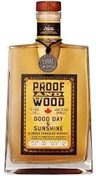 Proof And Wood 21 Years Old Good Day & Sunshine Blended Canadian Whiskey Finished Jamaican Rum Barrels 105 Proof