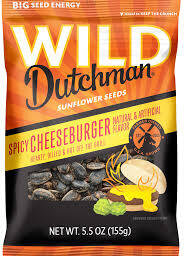 Wild Dutchman Spicy Cheeseburger Sunflower Seeds