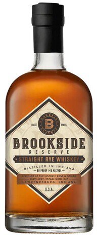 Brookside Reserve Straight Rye Whiskey
