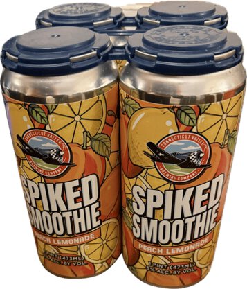 Connecticut Valley Brew Peach Lemonade Spiked Smoothie Gluten Free