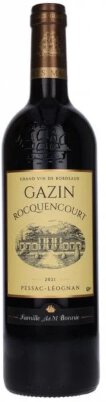 Chateau Gazin-Rocquencourt Pessac-Leognan 2022 (750mL)