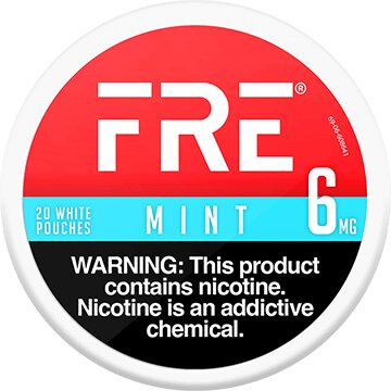 Fre Mint 6mg Nicotine Pouches
