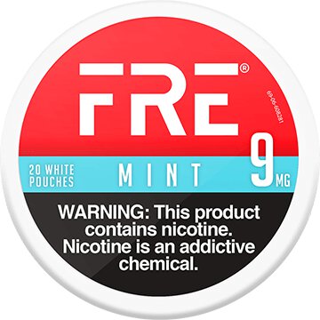 Fre Mint 9mg Nicotine Pouches