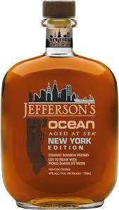 Jefferson's Ocean Straight Bourbon Aged At Sea New York Edition Kentucky