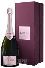 Krug Champagne Brut Rose W Rough Luxury Gift