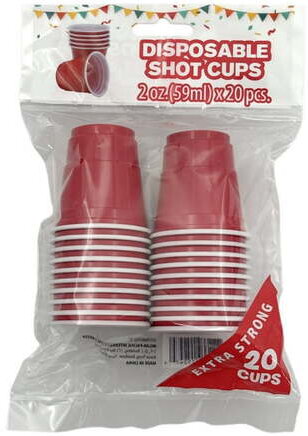 Mini Cups 20 Counts
