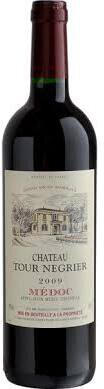 Red Wine Chateau Tour Negrier Medoc Grand Vine De Bordeaux