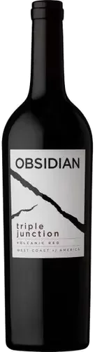 Obsidian Triple Junction Volcanic Red