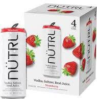 NUTRL Strawberry Vodka Seltzer