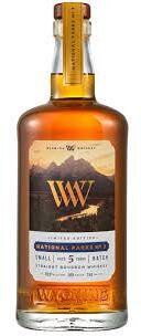 Wyoming Whiskey National Parks No Mammoth Hot Springs Small Batch Bourbon