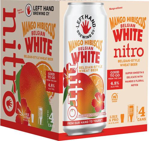 Left Hand Nitro Mango Hibiscus White Ale