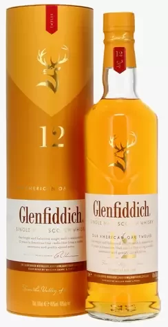 Glenfiddich Scotch 12yr American Oak