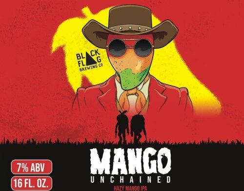 Black Flag Hazy IPA Mango Unchained