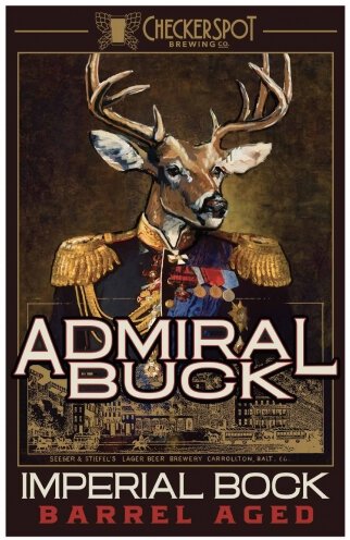 Checkerspot Admiral Buck Imp. Bock