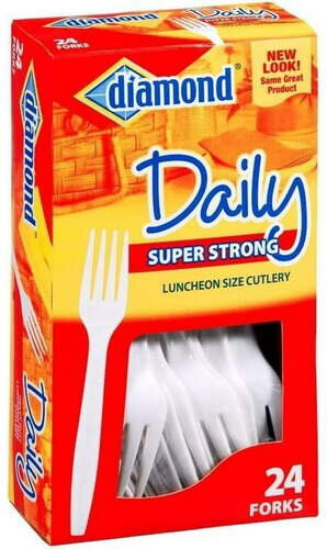 Diamond Daily Forks Super Strong Luncheon Size
