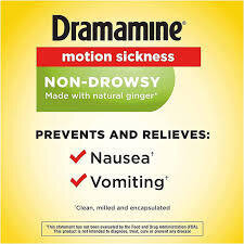 Dramamine Motion Sickness Relief Capsules