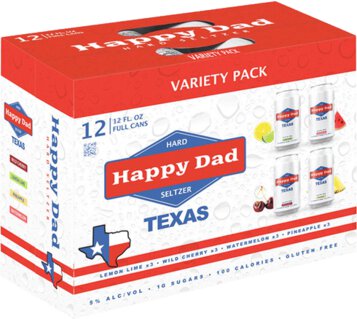 Happy Dad Hard Seltzer Variety Pack