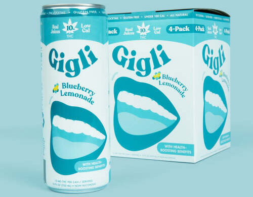 Gigli Blueberry Lemonade 10mg Thc