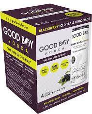 Good Boy Vodka Blackberry Iced Tea & Lemonade