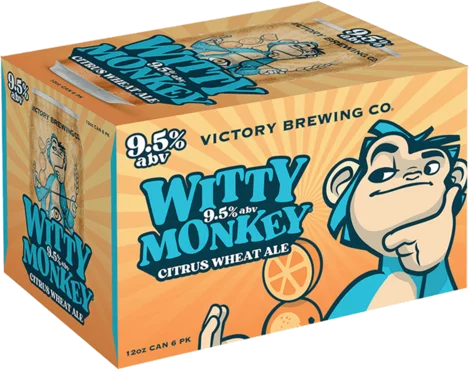 Victory Witty Monkey Citrus Wheat Ale