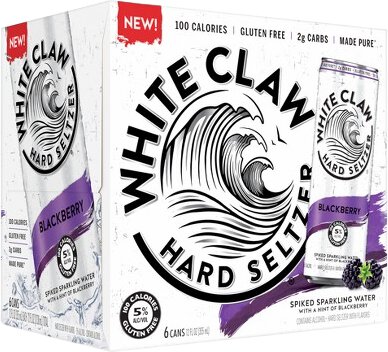 White Claw Hard Seltzer Blackberry