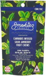 Smokiez Sour Jamberry Gummies 5mg THC