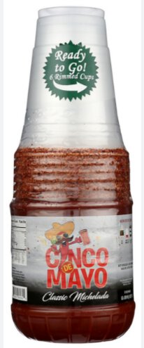 Rimmers Cinco De Mayo Michelada Mix Packed With Pre Rimmed Party Cups