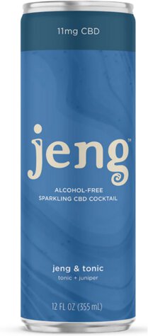 Jeng Jeng & Tonic Hemp Infused Sparkling Cocktail
