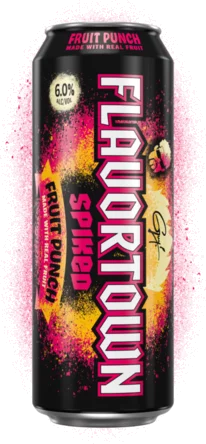 FLAVORTOWN SPIKED FRUIT PUNCH 19.2OZ