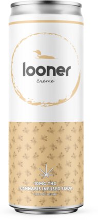 Looner Creme 10mg Thc Cannabis Infused Soda