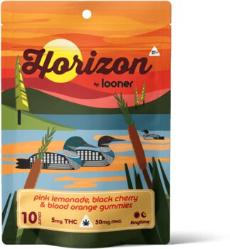 Looner Horizon P Lemon B Cherry & B Orange Gummies 5mg Thc