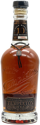 Templeton Rye 10yr Single Barrel Reserve