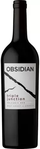 Obsidian Triple Junction Volcanic Red