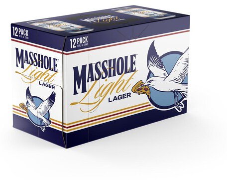 Masshole Light Lager