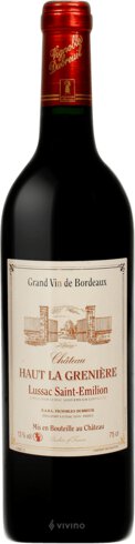 Chateau Haut La Greniere Lussac Saint Emilion