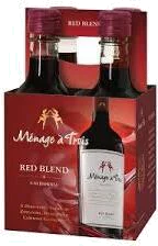 Menage A Trois Red Blend Single Serve