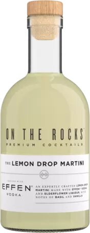 On The Rocks Lemon Drop Martini