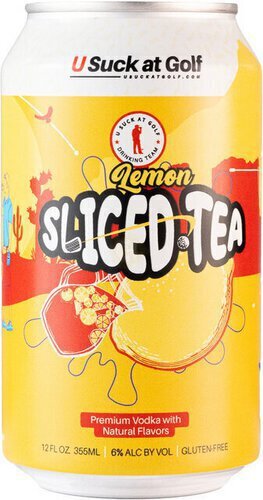 U Suck At Golf Lemon Sliced Tea