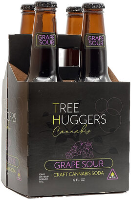 Tree Huggers Cannabis Grape Sour 10mg