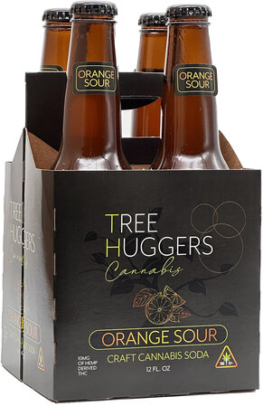 Tree Huggers Cannabis Orange Soda 10mg Tch