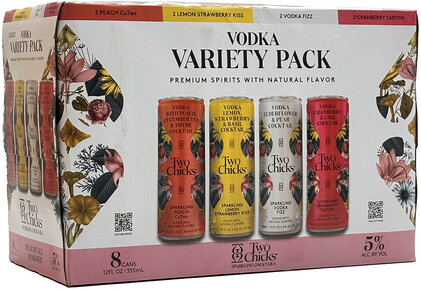 Two Chicks Vodka Variety Pack