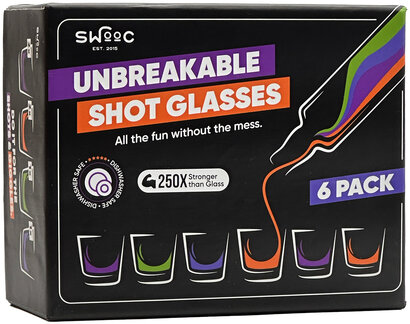 Unbreakable Shot Glasses
