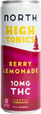 North Canna Co - High Tonics Berry Lemonade 10mg