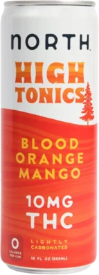 North Canna Co - High Tonics Blood Orange Mango 10mg Thc